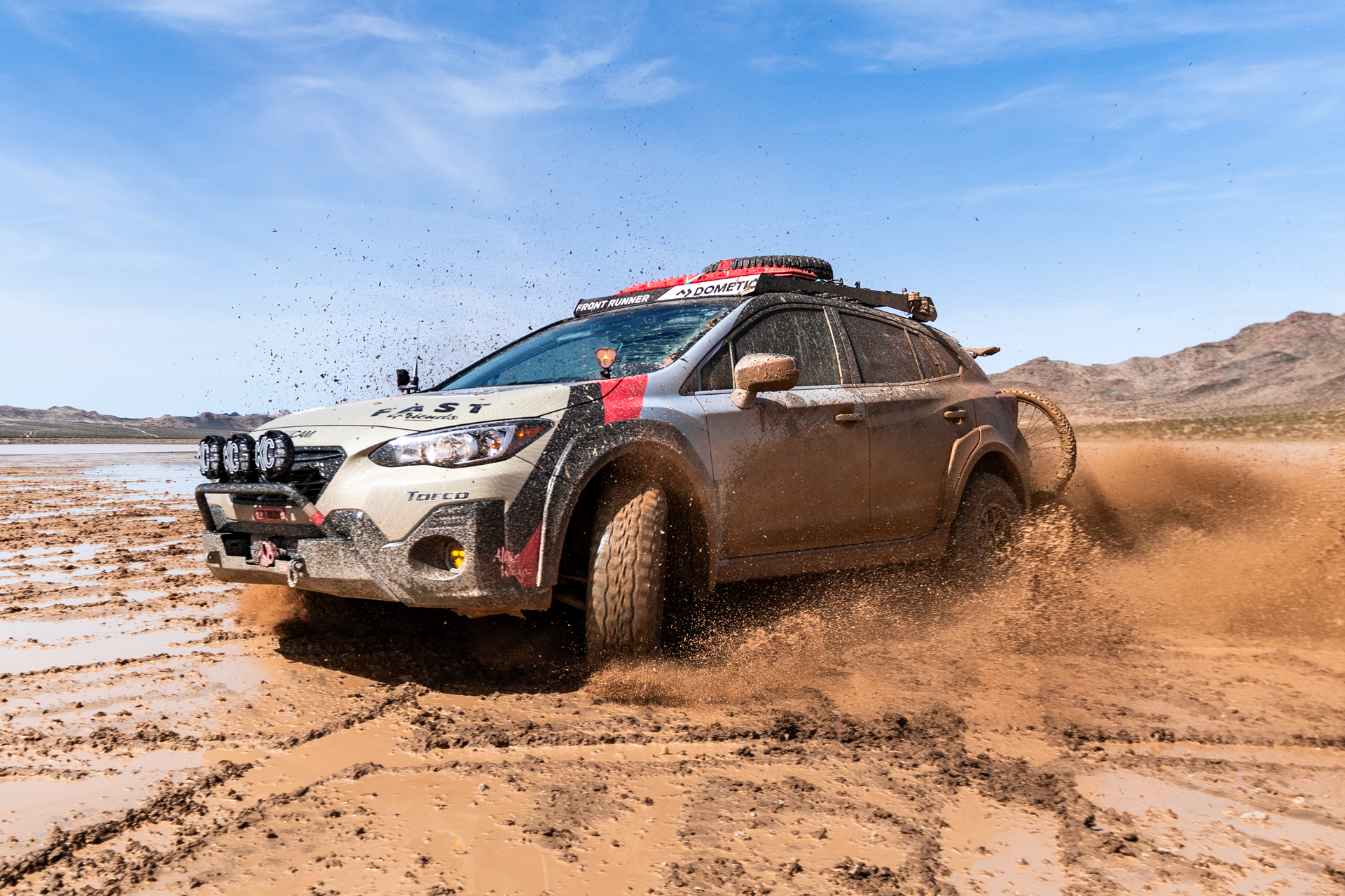 milestar patagonia at pro on wrapped subaru crosstrek