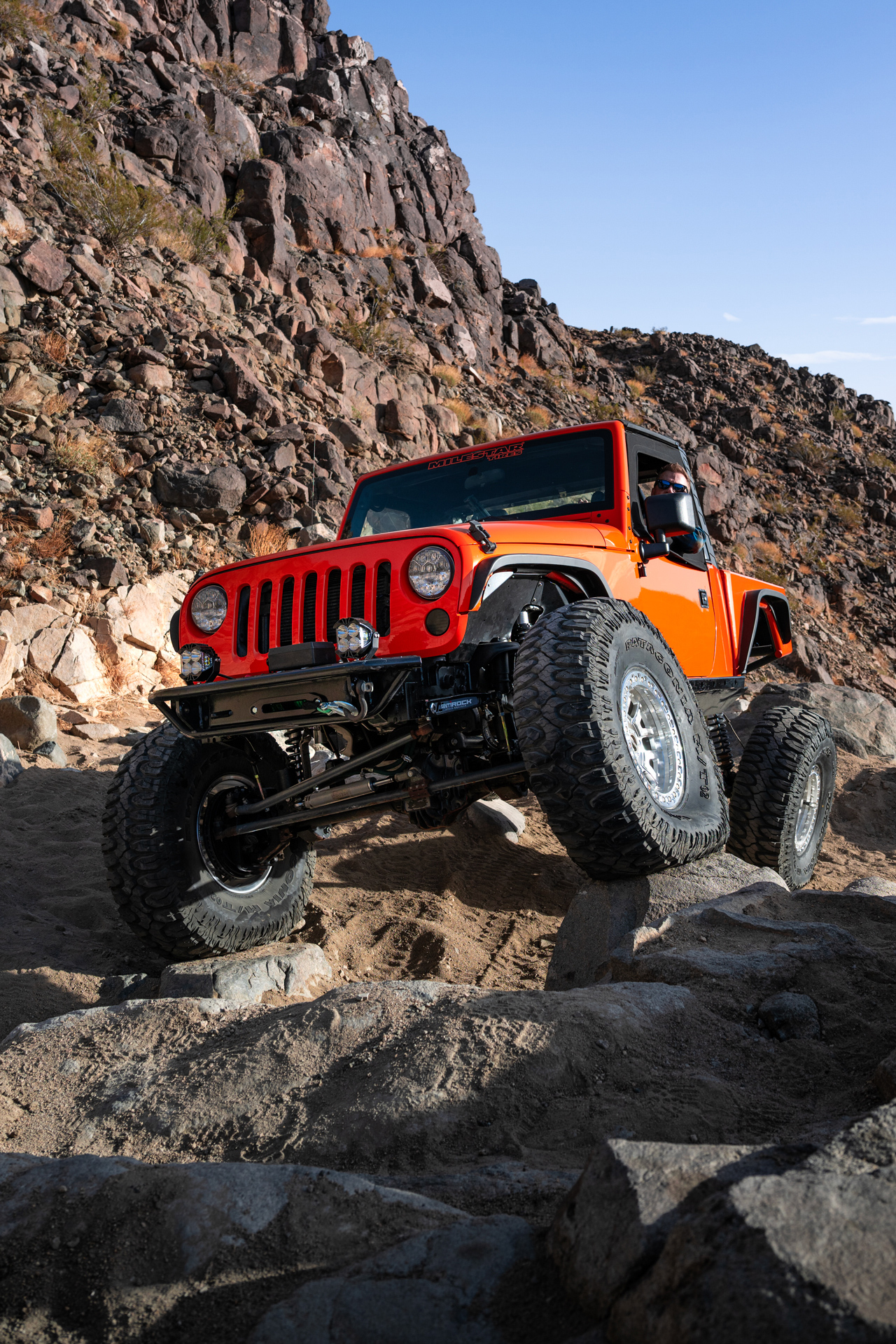 milestar patagonia mt-02 on orange jeep wrangler jku