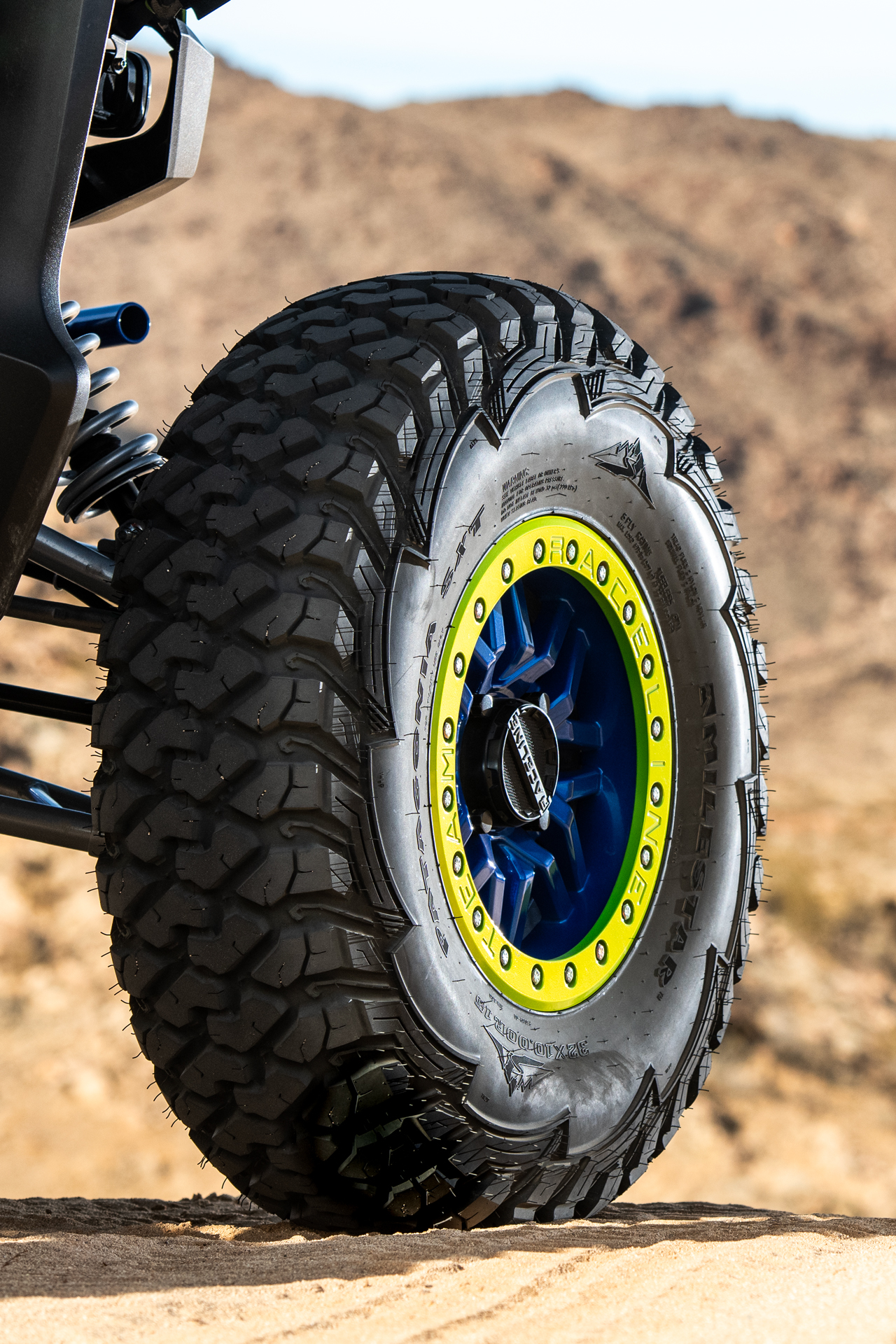 milestar patagonia sxt on blue green talon