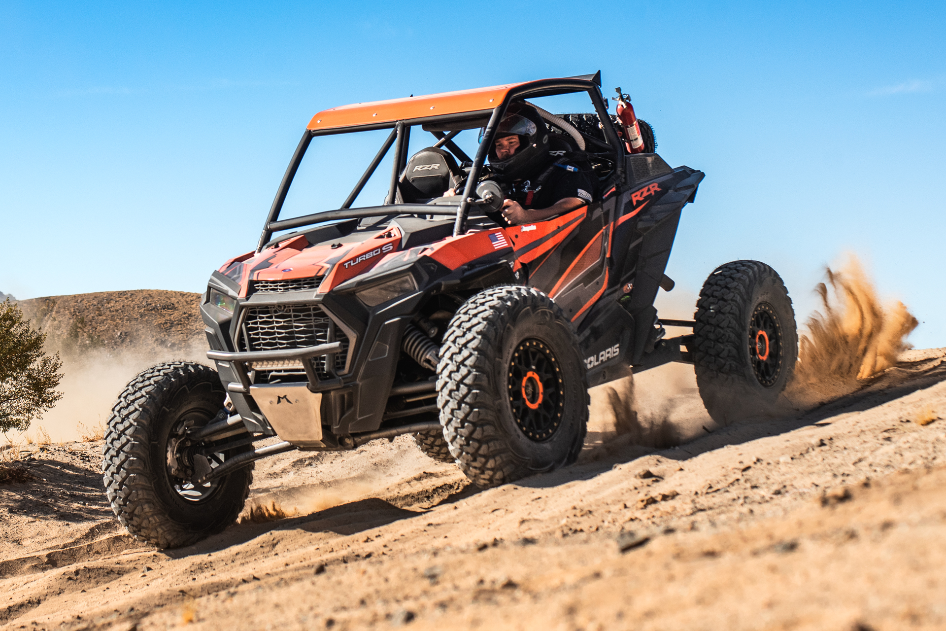 milestar patagonia sxt on orange polaris turbo s