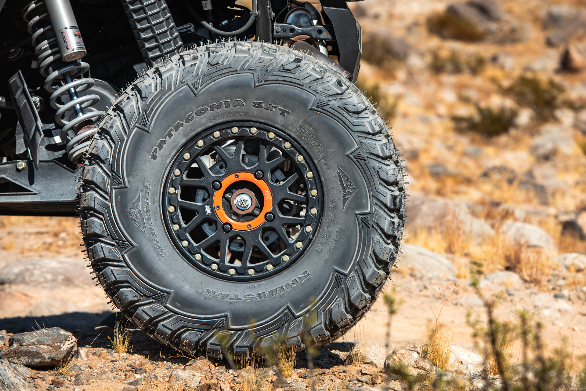 milestar patagonia sxt on orange polaris turbo s