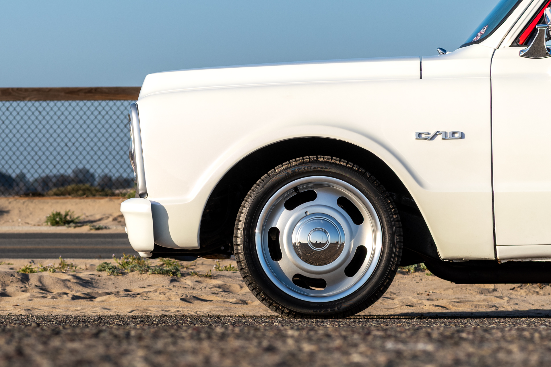 Weatherguard AS710 Tire on White Chevy C10