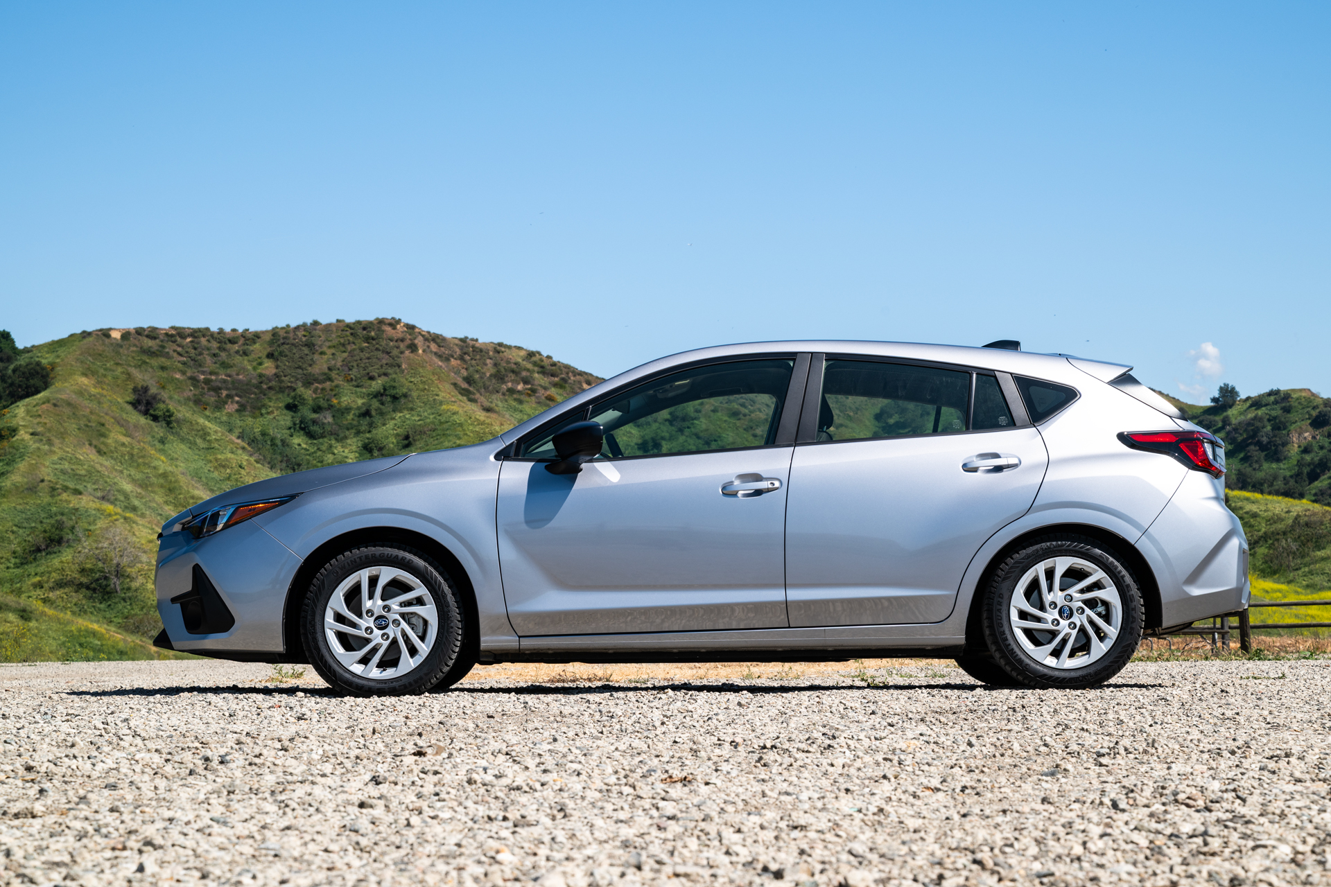 milestar winterguard on silver subaru impreza