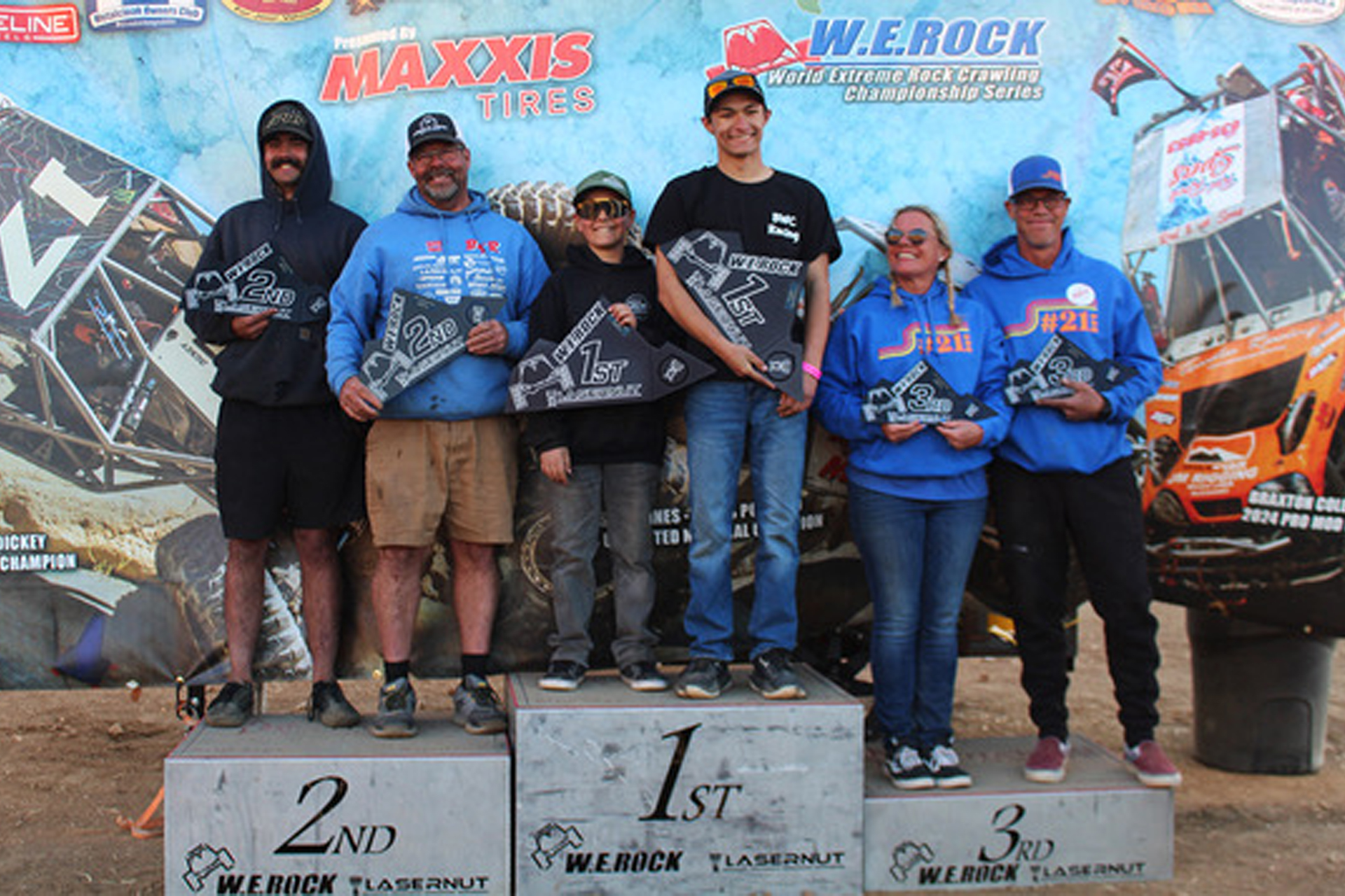 podium w.e. rock 
