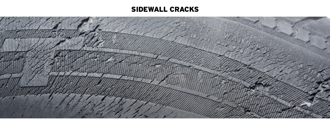 milestar sidewall cracks